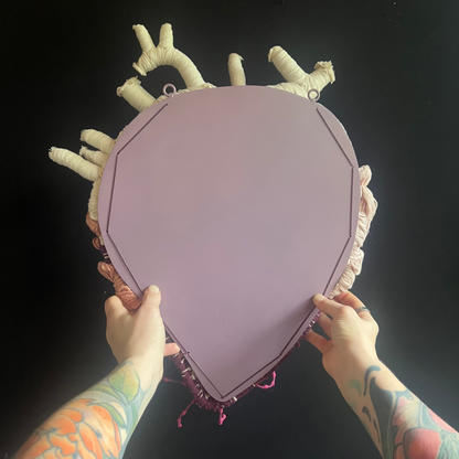 Purple Mycelial Heart (2021)