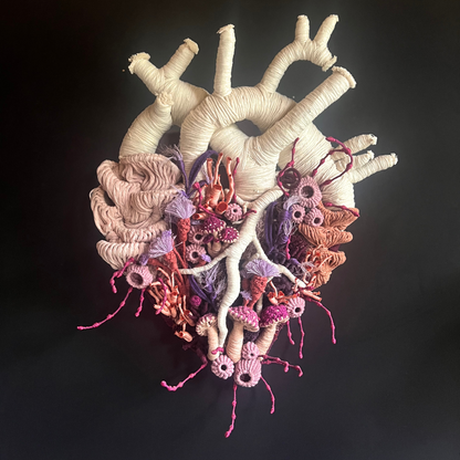 Purple Mycelial Heart (2021)